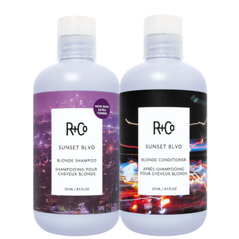 SUNSET BLVD Blonde Shampoo + Conditioner Set